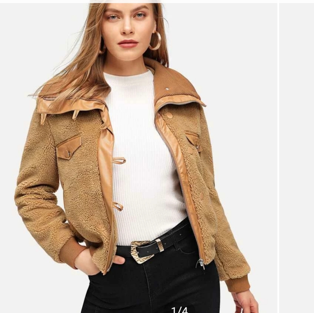 Womens teddy coat